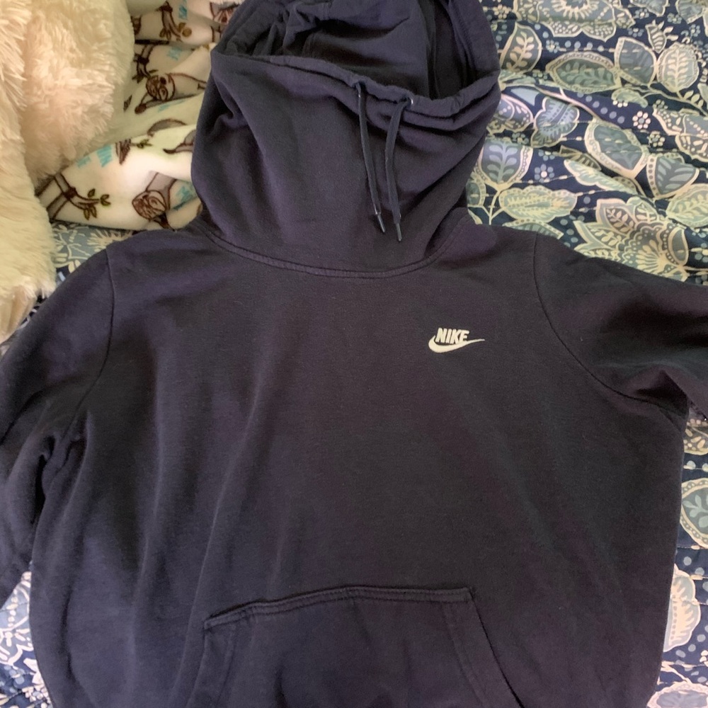 Navy Blue Cowlneck Sweatshirt | NIKE